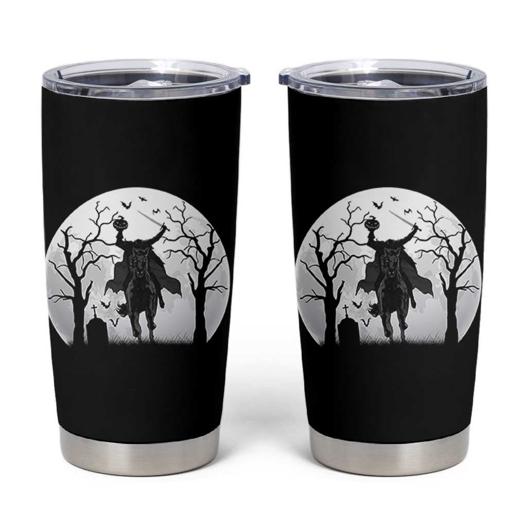Headless Horseman Tumbler Cup Gothic Horror Halloween Gift