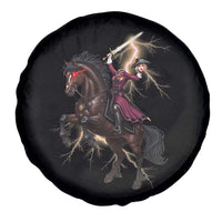 Dullahan Headless Horsewoman Spare Tire Cover Gothic Monster Girl Gift - Wonder Print Shop