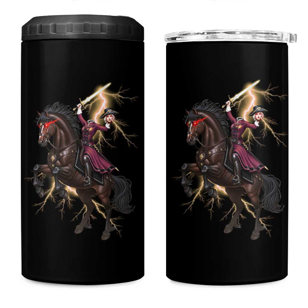 Dullahan Headless Horsewoman 4 in 1 Can Cooler Tumbler Gothic Monster Girl Gift