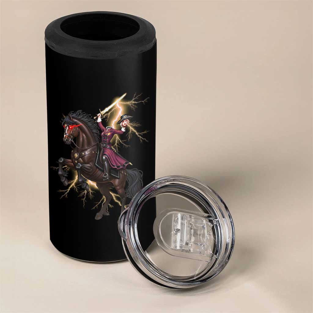 Dullahan Headless Horsewoman 4 in 1 Can Cooler Tumbler Gothic Monster Girl Gift