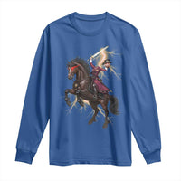 Dullahan Headless Horsewoman Long Sleeve Shirt Gothic Monster Girl Gift - Wonder Print Shop