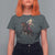 Dullahan Headless Horsewoman T Shirt For Women Gothic Monster Girl Gift - Wonder Print Shop