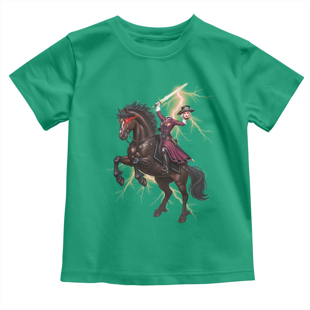 Dullahan Headless Horsewoman Toddler T Shirt Gothic Monster Girl Gift - Wonder Print Shop