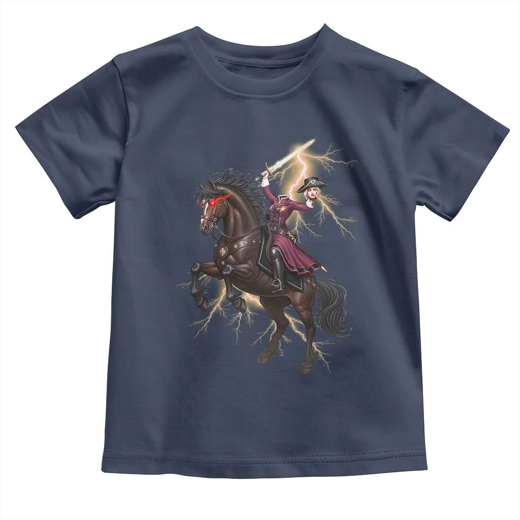 Dullahan Headless Horsewoman Toddler T Shirt Gothic Monster Girl Gift - Wonder Print Shop