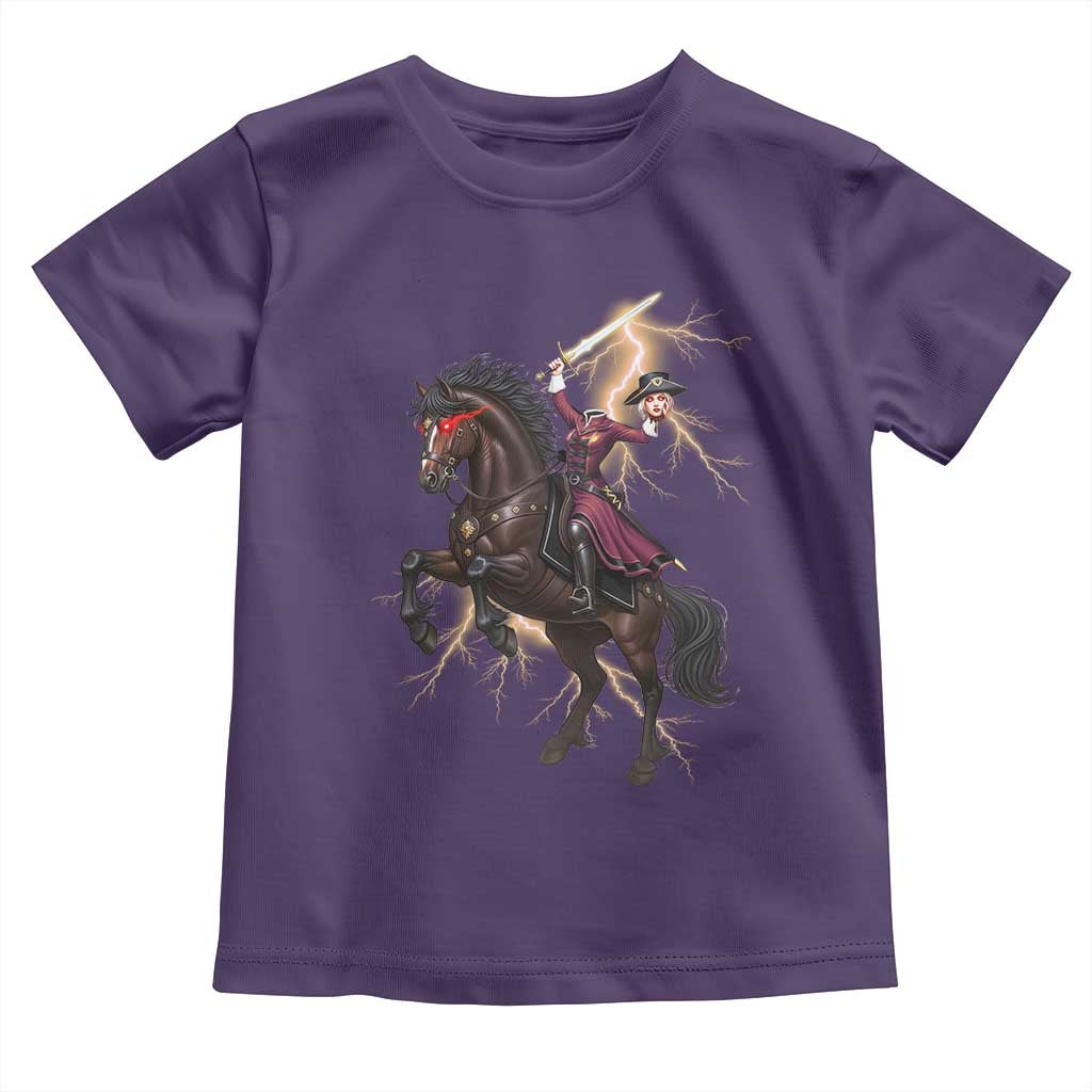Dullahan Headless Horsewoman Toddler T Shirt Gothic Monster Girl Gift - Wonder Print Shop
