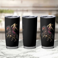 Dullahan Headless Horsewoman Tumbler Cup Gothic Monster Girl Gift