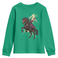 Dullahan Headless Horsewoman Youth Sweatshirt Gothic Monster Girl Gift - Wonder Print Shop