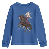 Dullahan Headless Horsewoman Youth Sweatshirt Gothic Monster Girl Gift - Wonder Print Shop