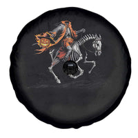 Spooky Skeleton Headless Cowboy Rider Gift Spare Tire Cover - Wonder Print Shop
