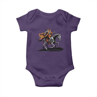 Spooky Skeleton Headless Cowboy Rider Gift Baby Onesie - Wonder Print Shop
