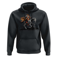 Spooky Skeleton Headless Cowboy Rider Gift Hoodie - Wonder Print Shop