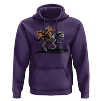 Spooky Skeleton Headless Cowboy Rider Gift Hoodie - Wonder Print Shop