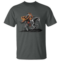 Spooky Skeleton Headless Cowboy Rider Gift T Shirt - Wonder Print Shop