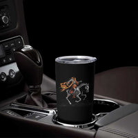 Spooky Skeleton Headless Cowboy Rider Gift Tumbler Cup