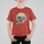 Funny Halloween Gift T Shirt For Kid Headless Horseman Riding A Dino - Wonder Print Shop