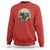 Funny Halloween Gift Sweatshirt Headless Horseman Riding A Dino - Wonder Print Shop