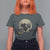 Funny Halloween Gift T Shirt For Women Headless Horseman Riding A Dino - Wonder Print Shop