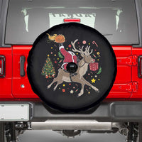 Funny Santa Headless Horseman Spare Tire Cover Christmas Halloween Gift - Wonder Print Shop