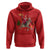 Funny Santa Headless Horseman Hoodie Christmas Halloween Gift - Wonder Print Shop