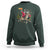 Funny Santa Headless Horseman Sweatshirt Christmas Halloween Gift - Wonder Print Shop