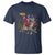 Funny Santa Headless Horseman T Shirt Christmas Halloween Gift - Wonder Print Shop