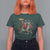 Funny Santa Headless Horseman T Shirt For Women Christmas Halloween Gift - Wonder Print Shop