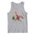Funny Santa Headless Horseman Tank Top Christmas Halloween Gift - Wonder Print Shop