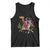 Funny Santa Headless Horseman Tank Top Christmas Halloween Gift - Wonder Print Shop