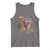 Funny Santa Headless Horseman Tank Top Christmas Halloween Gift - Wonder Print Shop