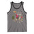 Funny Santa Headless Horseman Tank Top Christmas Halloween Gift - Wonder Print Shop