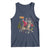 Funny Santa Headless Horseman Tank Top Christmas Halloween Gift - Wonder Print Shop