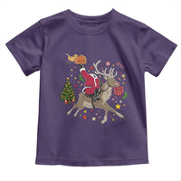 Funny Santa Headless Horseman Toddler T Shirt Christmas Halloween Gift - Wonder Print Shop