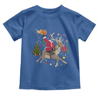 Funny Santa Headless Horseman Toddler T Shirt Christmas Halloween Gift - Wonder Print Shop