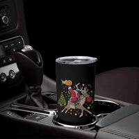 Funny Santa Headless Horseman Tumbler Cup Christmas Halloween Gift