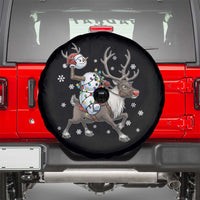 Funny Snowman Headless Horseman Spare Tire Cover Christmas Halloween Gift - Wonder Print Shop