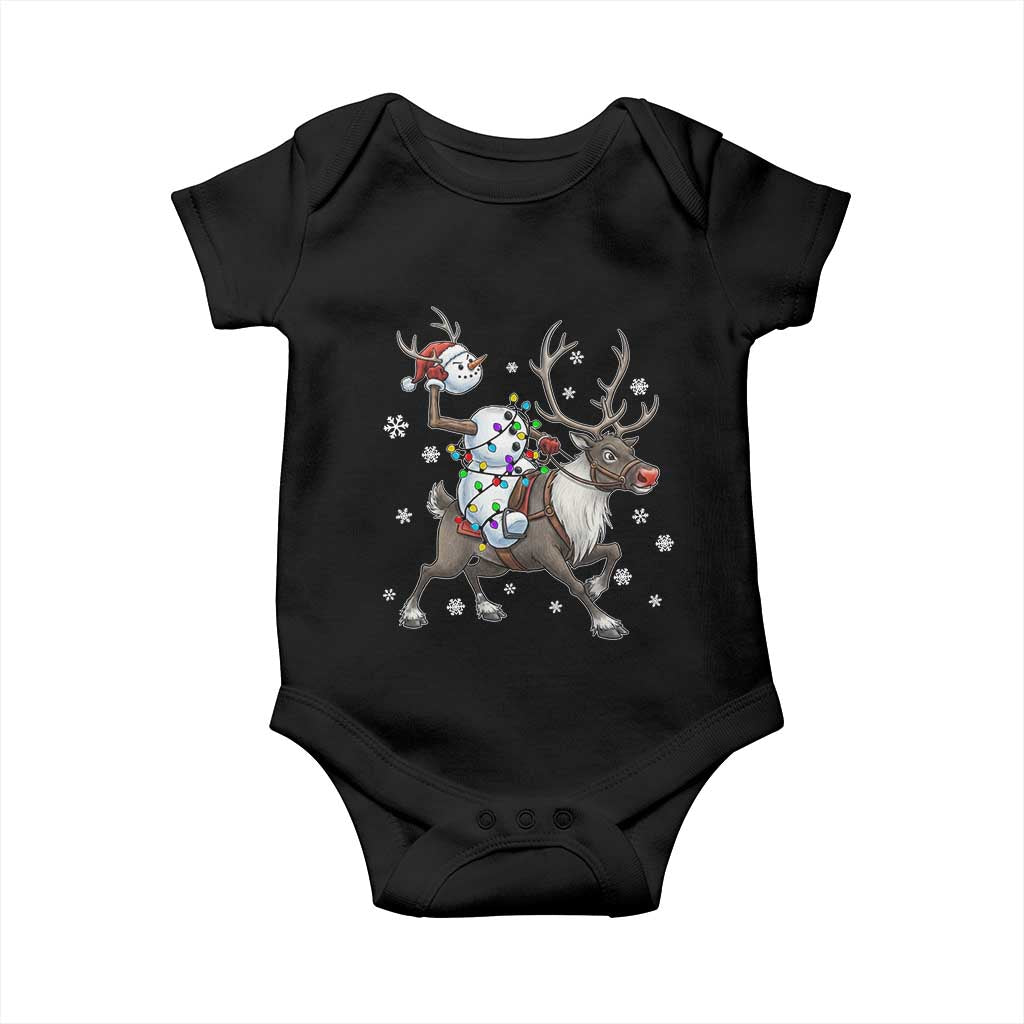 Funny Snowman Headless Horseman Baby Onesie Christmas Halloween Gift - Wonder Print Shop