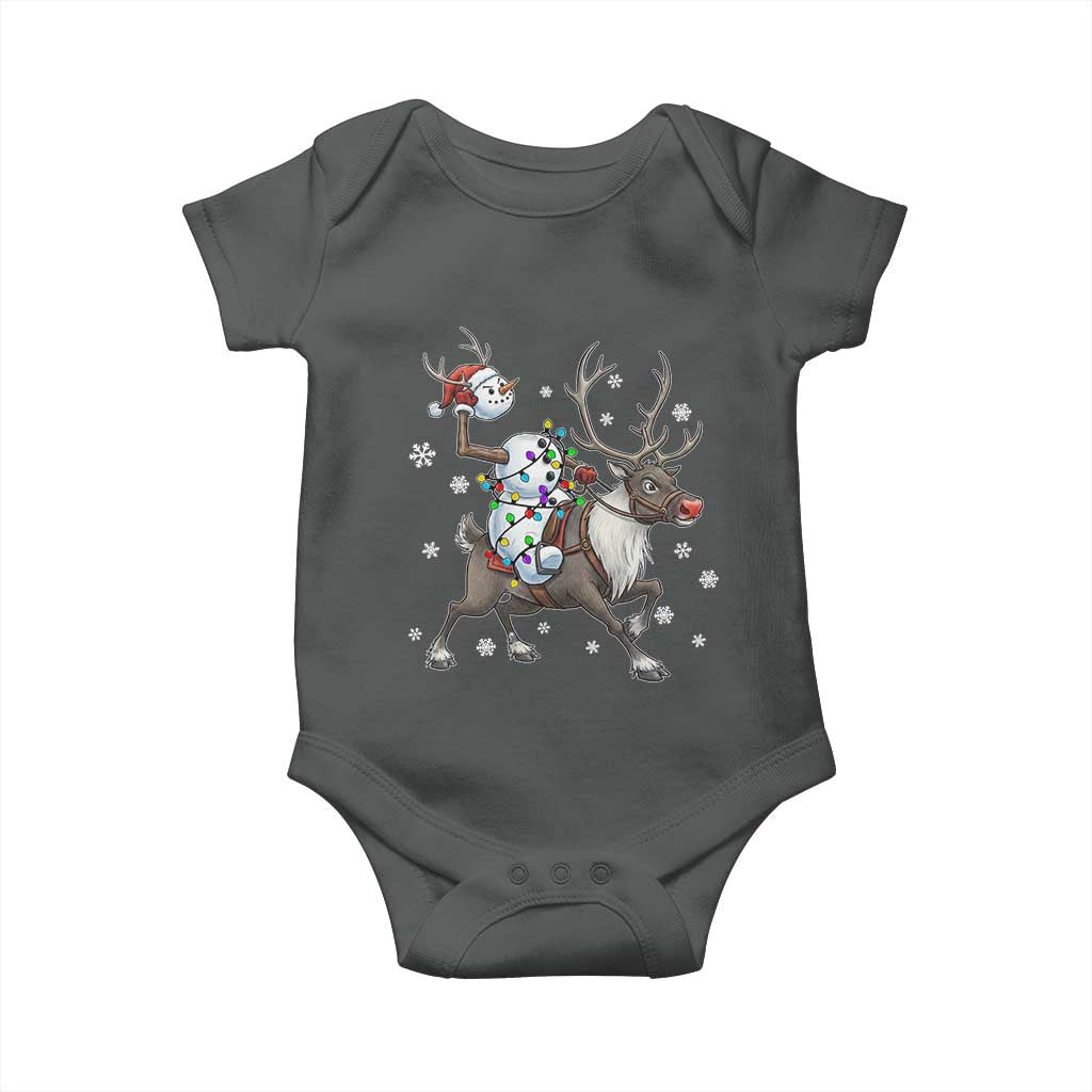 Funny Snowman Headless Horseman Baby Onesie Christmas Halloween Gift - Wonder Print Shop