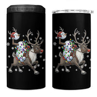 Funny Snowman Headless Horseman 4 in 1 Can Cooler Tumbler Christmas Halloween Gift