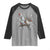 Funny Snowman Headless Horseman Raglan Shirt Christmas Halloween Gift - Wonder Print Shop