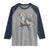 Funny Snowman Headless Horseman Raglan Shirt Christmas Halloween Gift - Wonder Print Shop