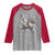 Funny Snowman Headless Horseman Raglan Shirt Christmas Halloween Gift - Wonder Print Shop