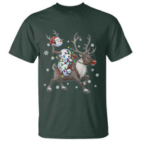 Funny Snowman Headless Horseman T Shirt Christmas Halloween Gift - Wonder Print Shop