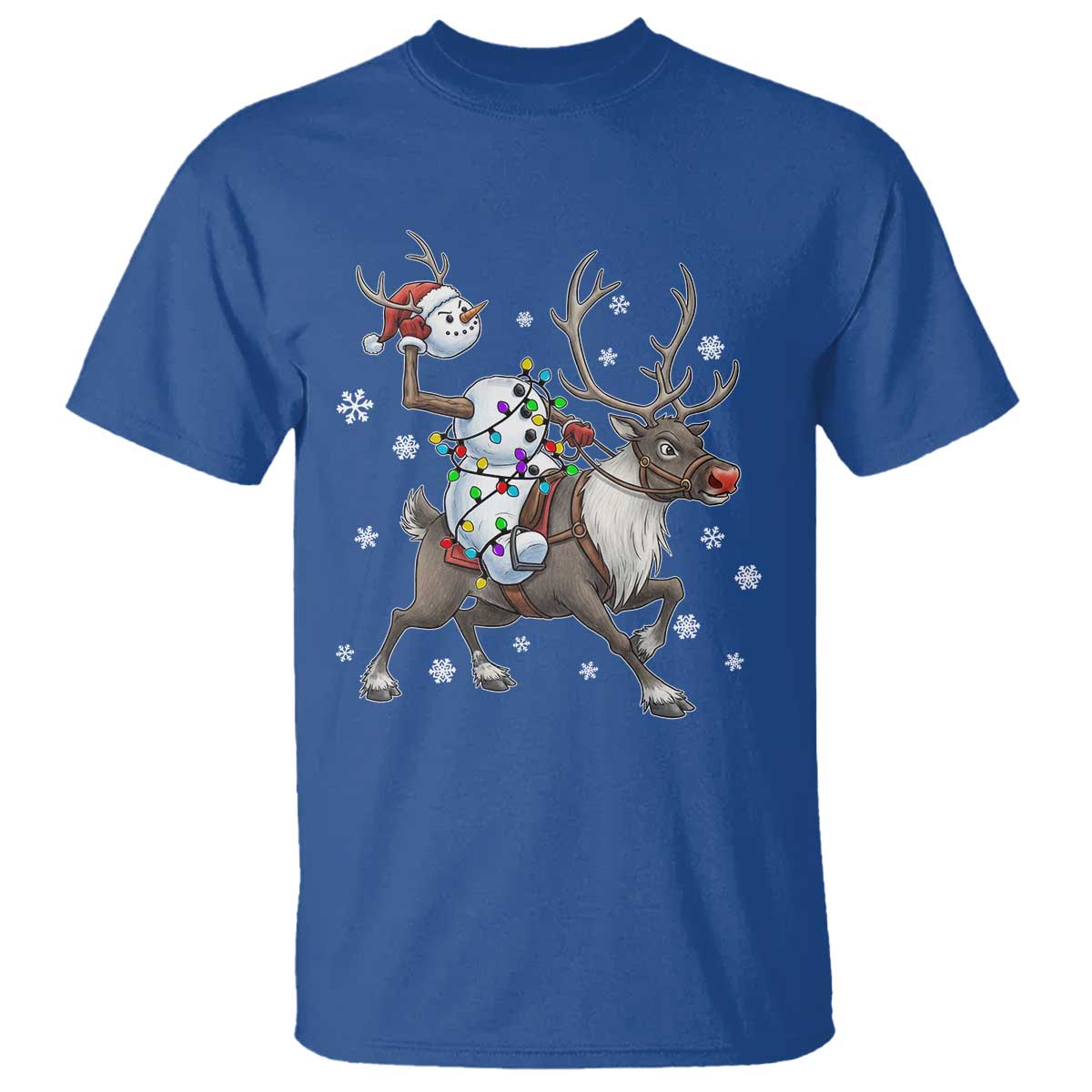 Funny Snowman Headless Horseman T Shirt Christmas Halloween Gift - Wonder Print Shop