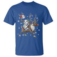 Funny Snowman Headless Horseman T Shirt Christmas Halloween Gift - Wonder Print Shop