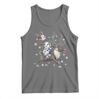Funny Snowman Headless Horseman Tank Top Christmas Halloween Gift - Wonder Print Shop