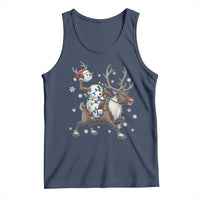 Funny Snowman Headless Horseman Tank Top Christmas Halloween Gift - Wonder Print Shop