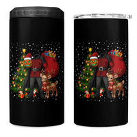 Headless Horseman Santa 4 in 1 Can Cooler Tumbler Funny Christmas Mashup Gift