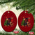 Headless Horseman Santa Ceramic Ornament Funny Xmas Mashup Gift - Wonder Print Shop