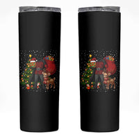Headless Horseman Santa Skinny Tumbler Funny Christmas Mashup Gift