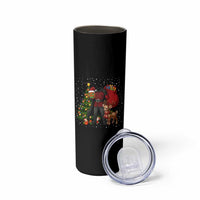 Headless Horseman Santa Skinny Tumbler Funny Christmas Mashup Gift